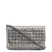 Bolsa Transversal Couro Prata - imagem 1