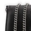  Bolsa Transversal Couro Preto - imagem 5