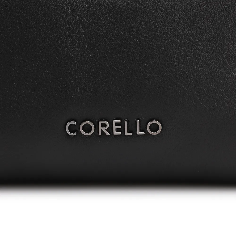  Bolsa Transversal Couro Preto - imagem 6