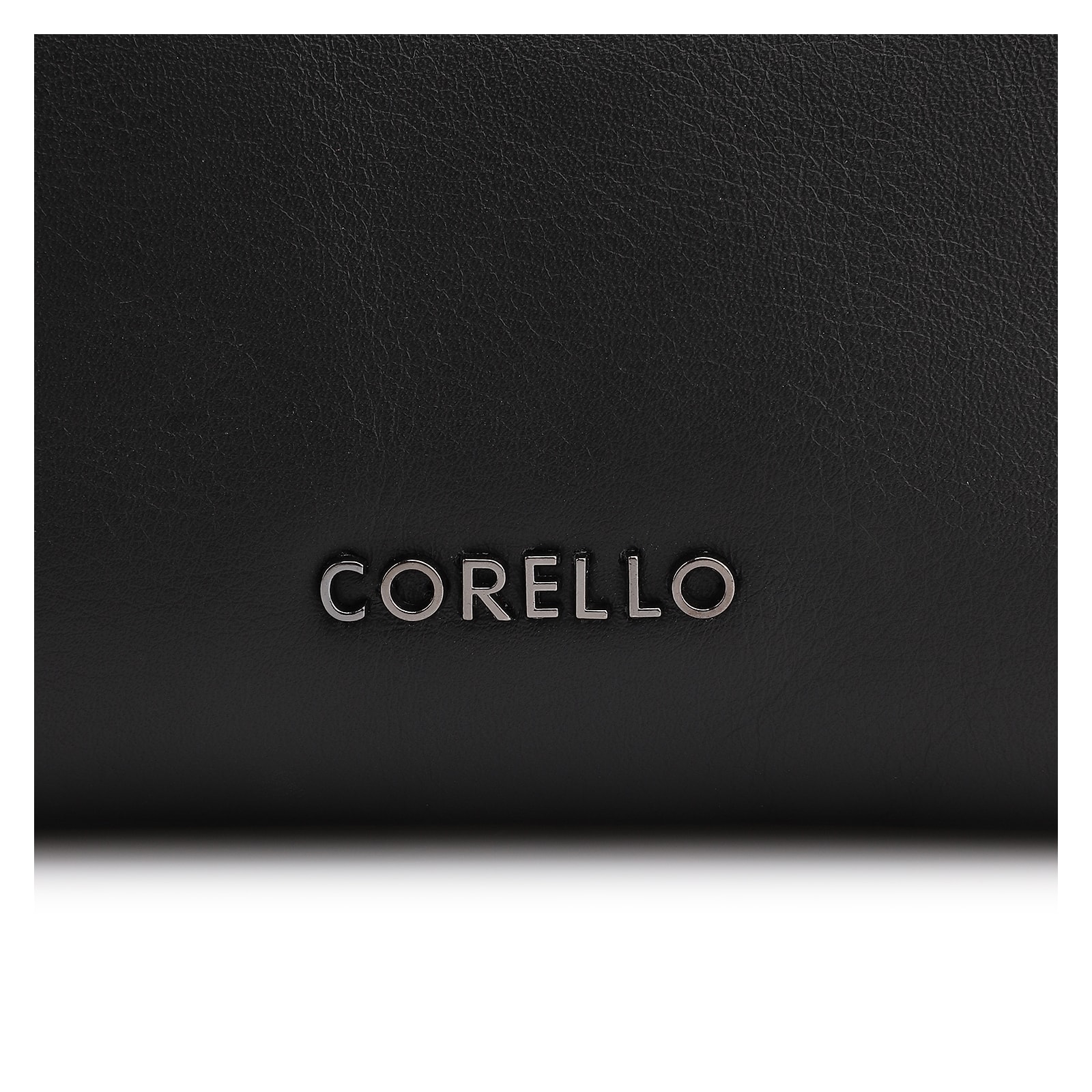 Bolsa Transversal Couro Preto