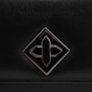  Bolsa Transversal Couro Preto - imagem 7