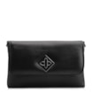  Bolsa Transversal Couro Preto - imagem 1