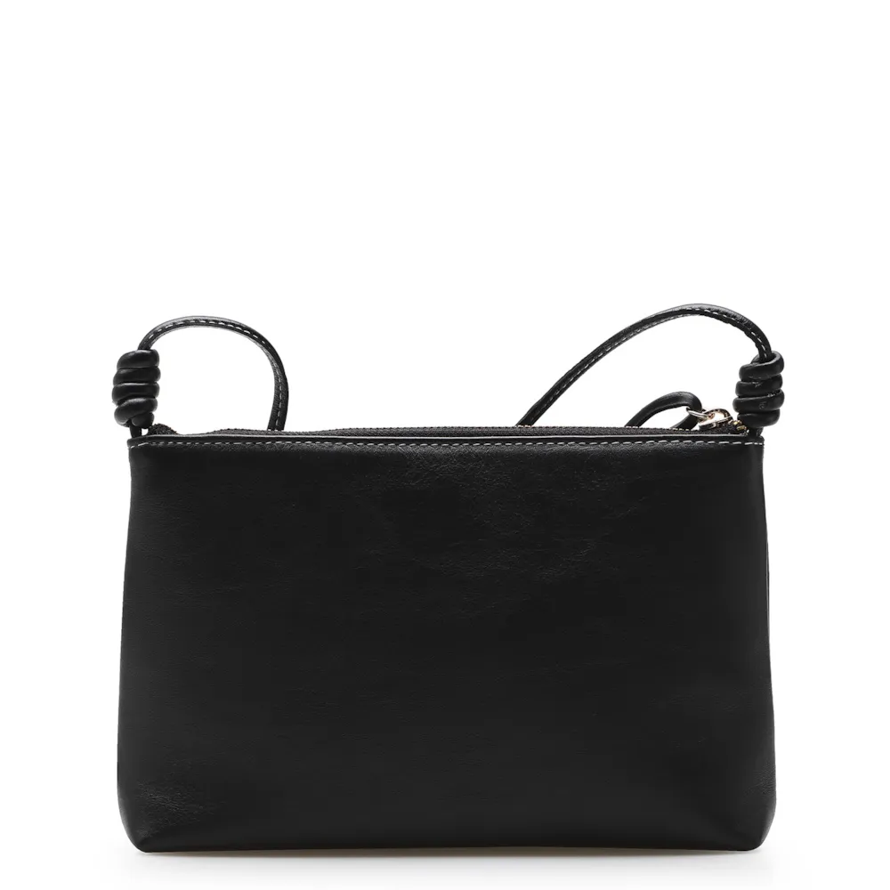 Bolsa Transversal Couro Preto - imagem 4