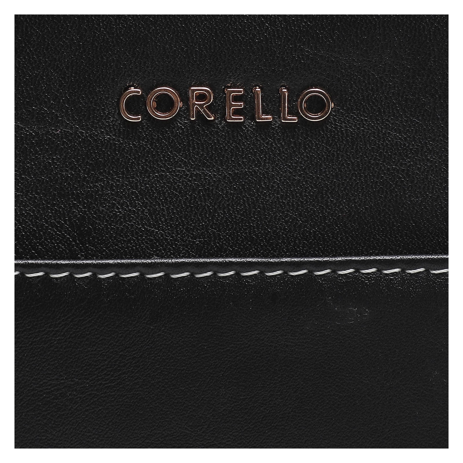 Bolsa Transversal Couro Preto