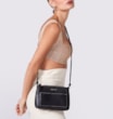 Bolsa Transversal Couro Preto - imagem 2