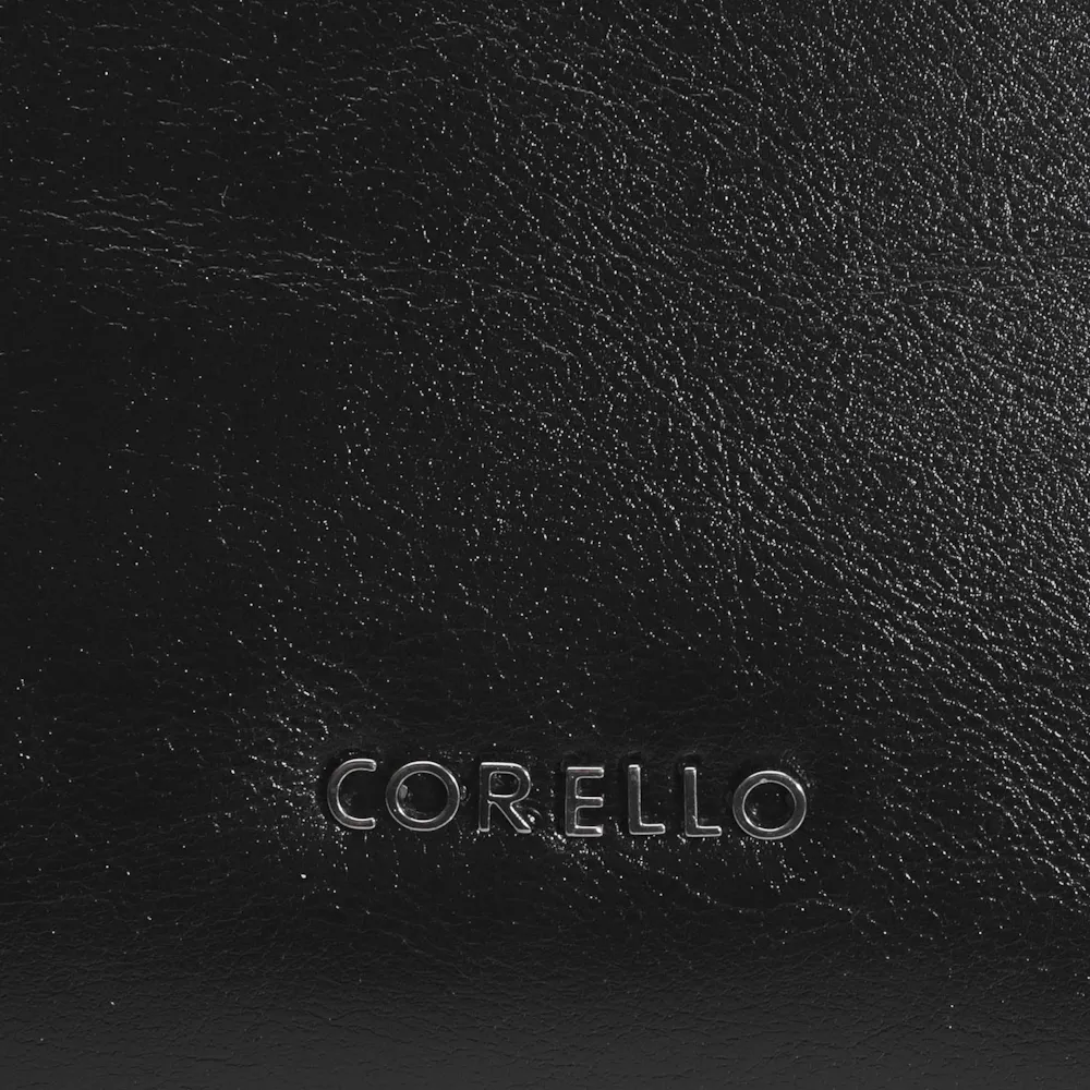 Bolsa Transversal Couro Preto - imagem 7
