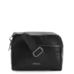 Bolsa Transversal Couro Preto - imagem 1