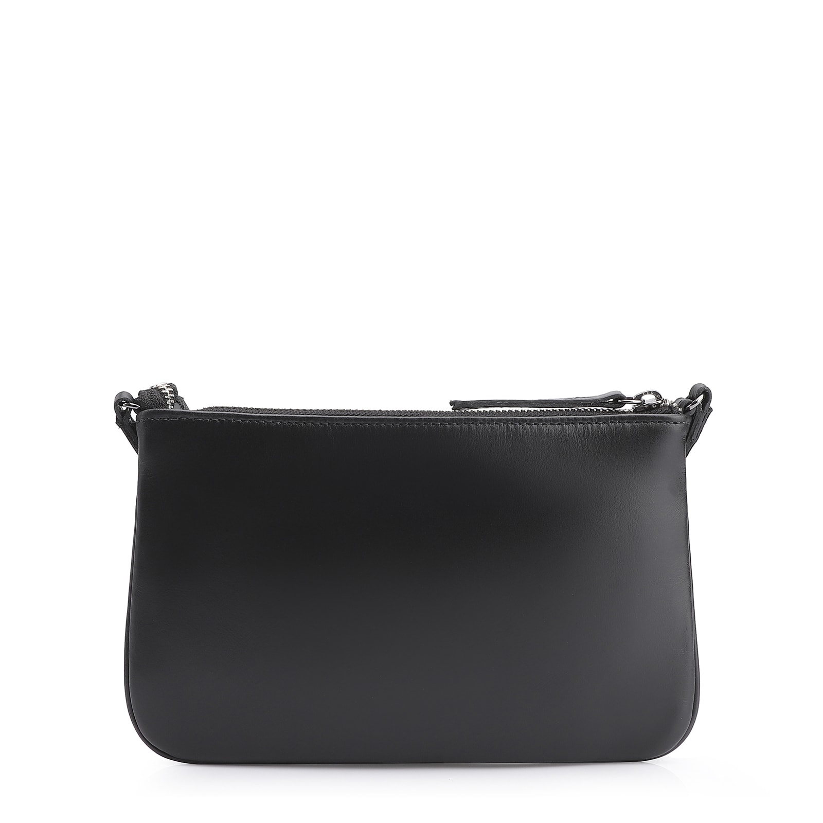 Bolsa Transversal Couro Preto
