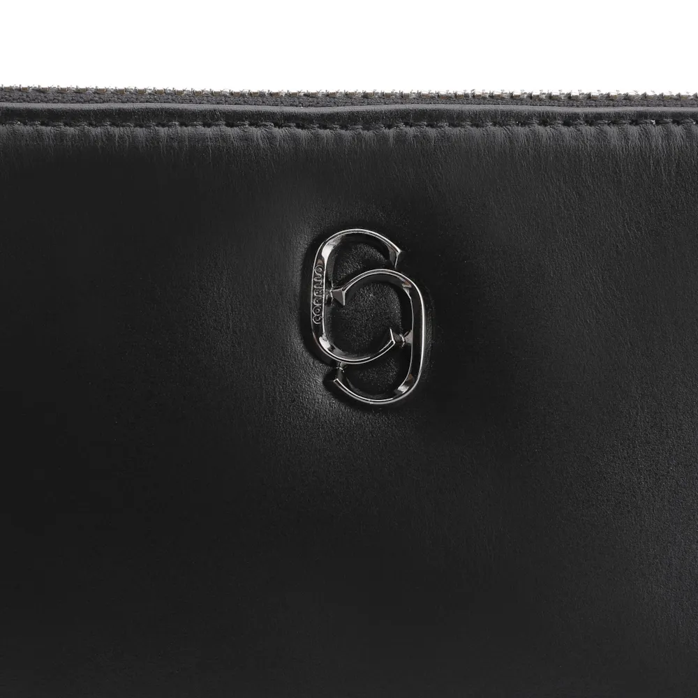 Bolsa Transversal Couro Preto - imagem 6