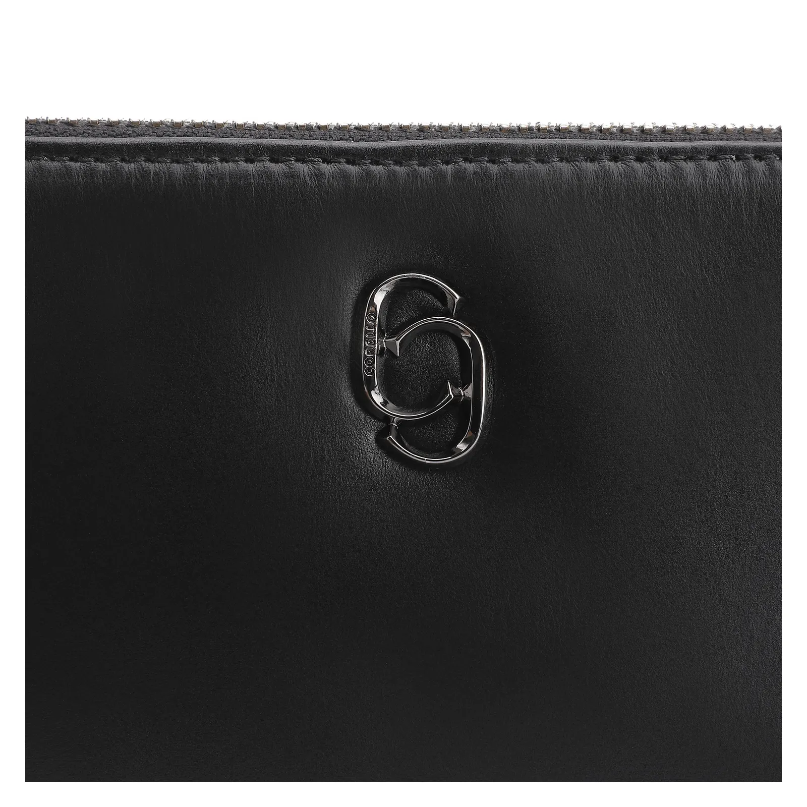 Bolsa Transversal Couro Preto