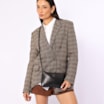 Bolsa Transversal Couro Preto - imagem 2