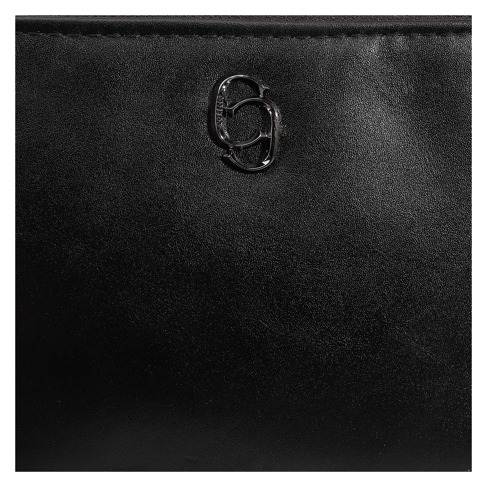 Bolsa Transversal Couro Preto