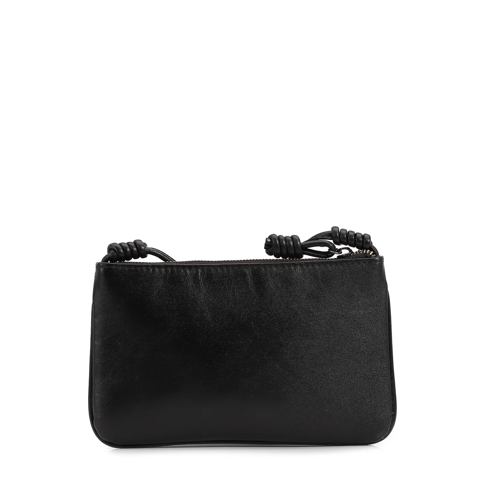 Bolsa Transversal Couro Preto