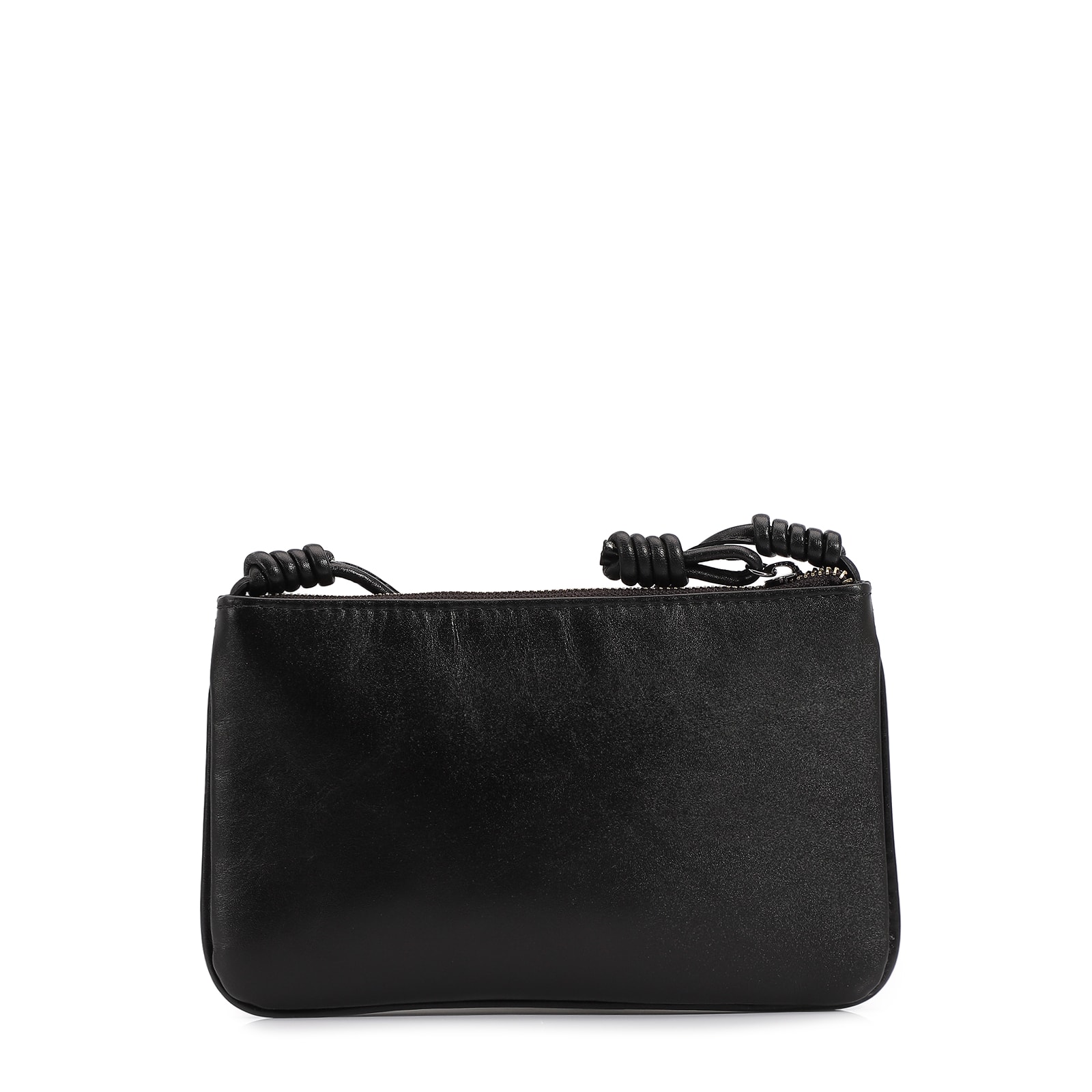 Bolsa Transversal Couro Preto