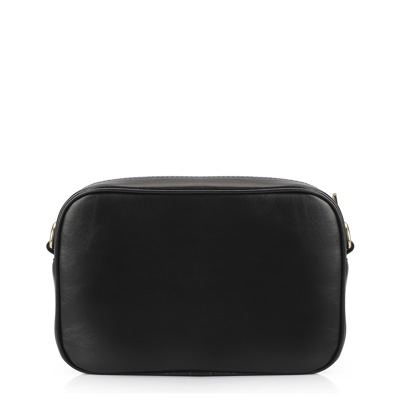 Bolsa Transversal Couro Preto