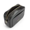 Bolsa Transversal Couro Preto - imagem 4