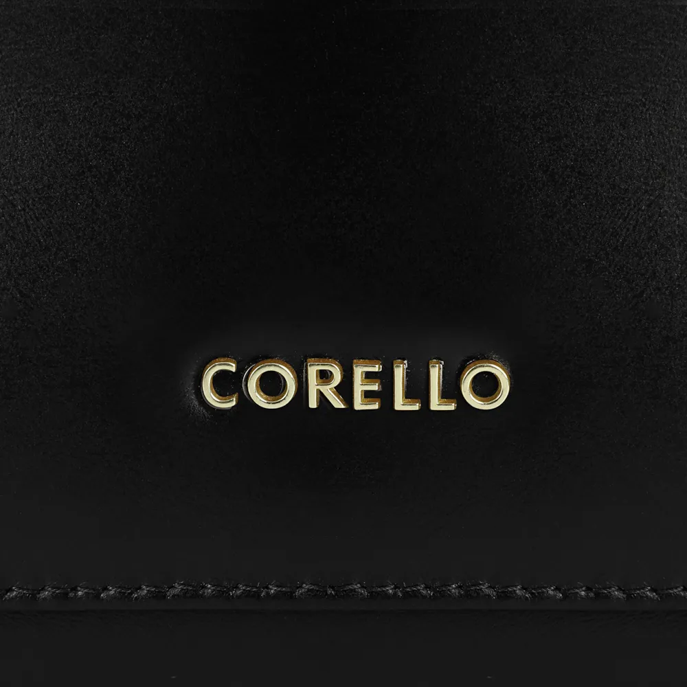 Bolsa Transversal Couro Preto - imagem 6