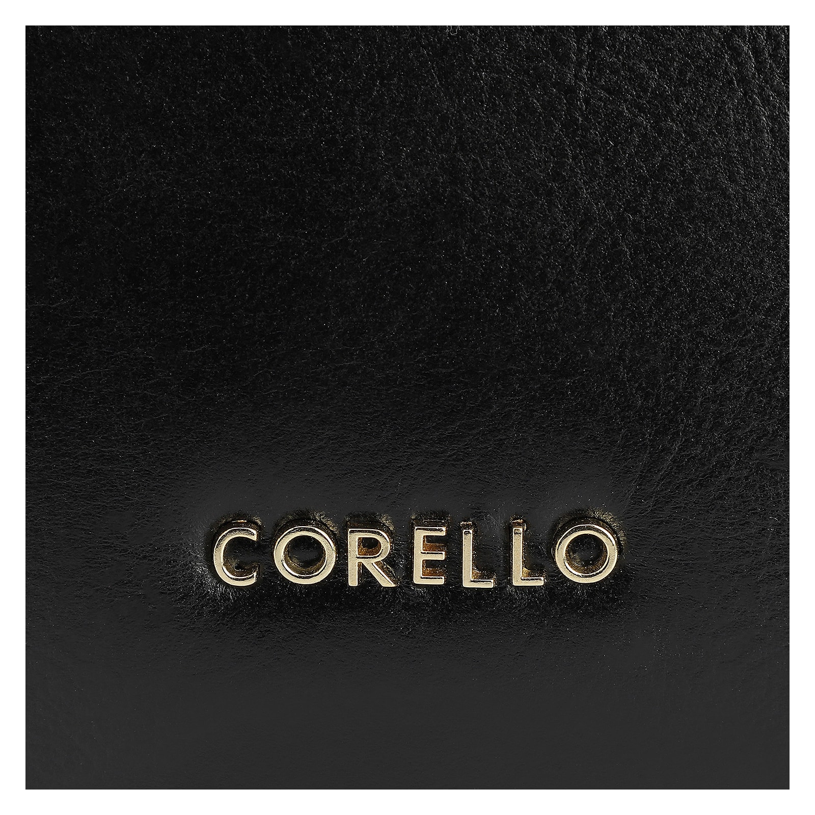 Bolsa Transversal Couro Preto