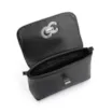 Bolsa Transversal Couro Preto - imagem 4