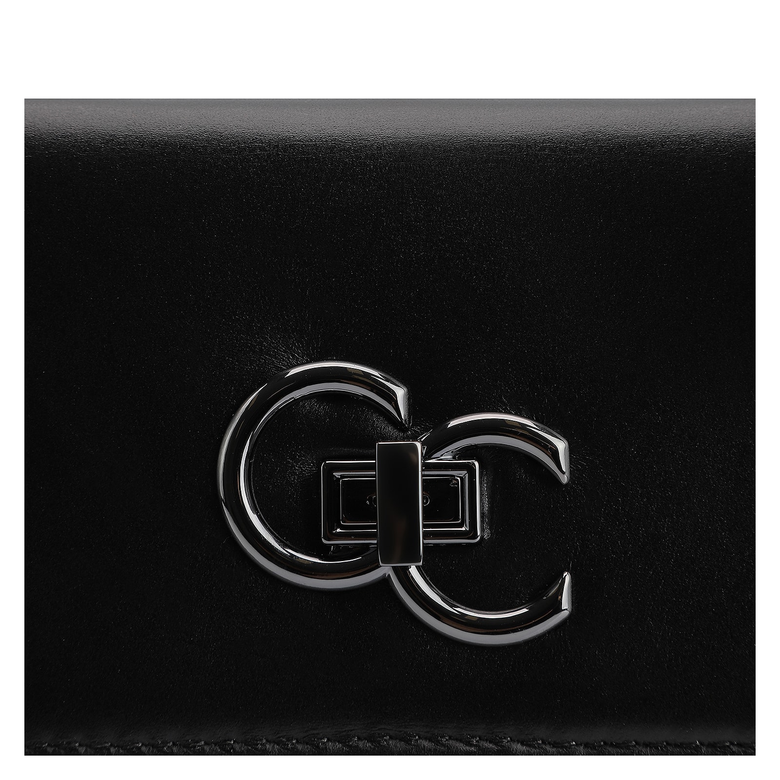 Bolsa Transversal Couro Preto