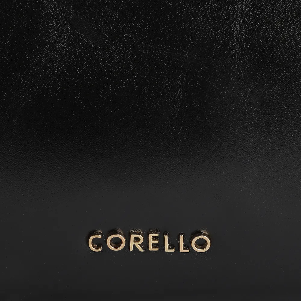 Bolsa Transversal Couro Preto - imagem 7