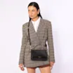 Bolsa Transversal Couro Preto - imagem 2