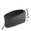 Bolsa Transversal Couro Preto - imagem 4