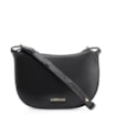 Bolsa Transversal Couro Preto - imagem 1