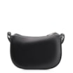 Bolsa Transversal Couro Preto - imagem 3