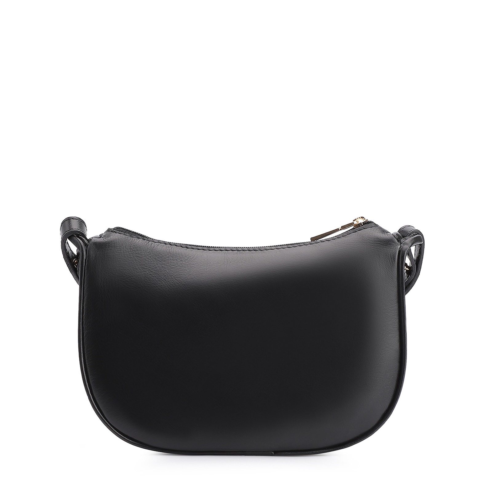 Bolsa Transversal Couro Preto