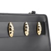 Bolsa Transversal Couro Preto - imagem 8