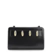 Bolsa Transversal Couro Preto - imagem 1