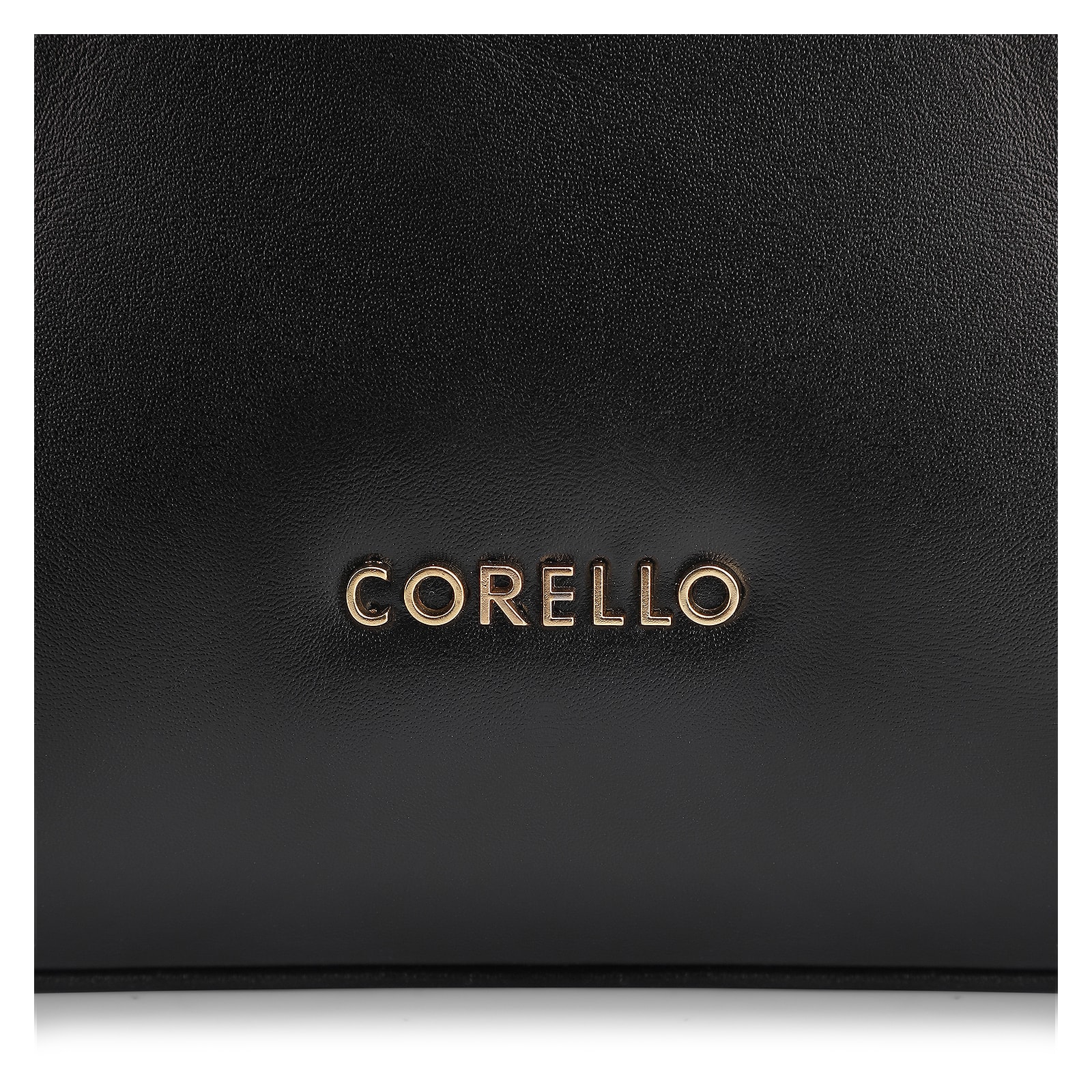 Bolsa Transversal Couro Preto