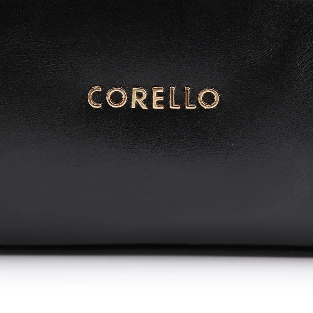 Bolsa Transversal Couro Preto - imagem 6