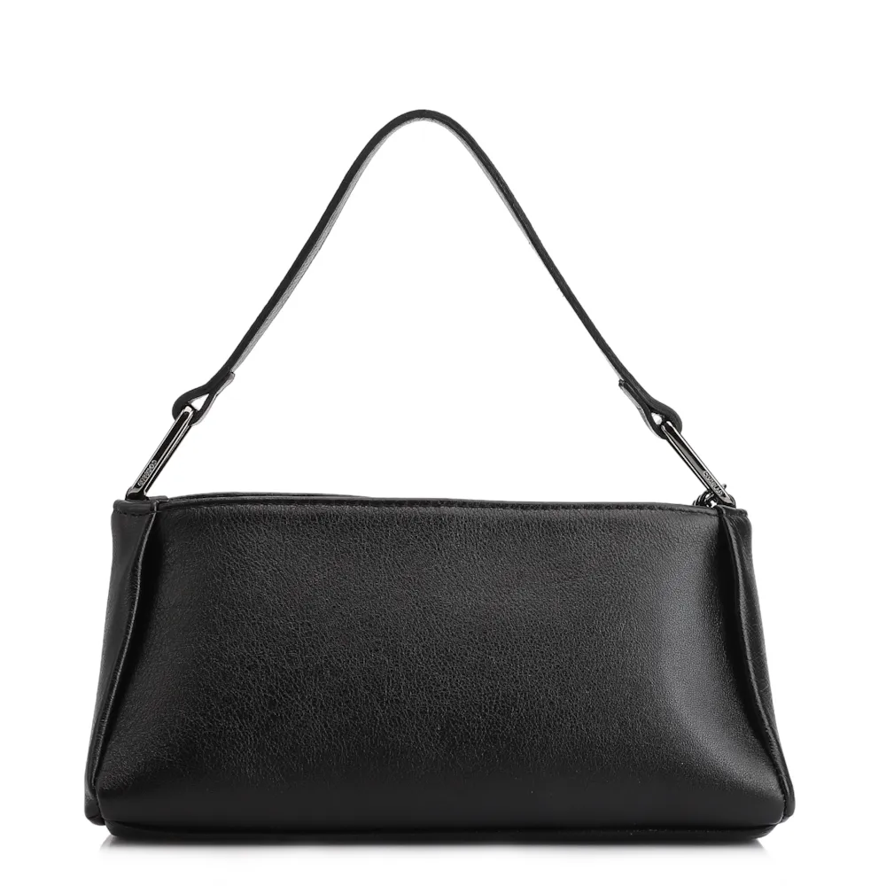 Bolsa Transversal Couro Preto - imagem 3