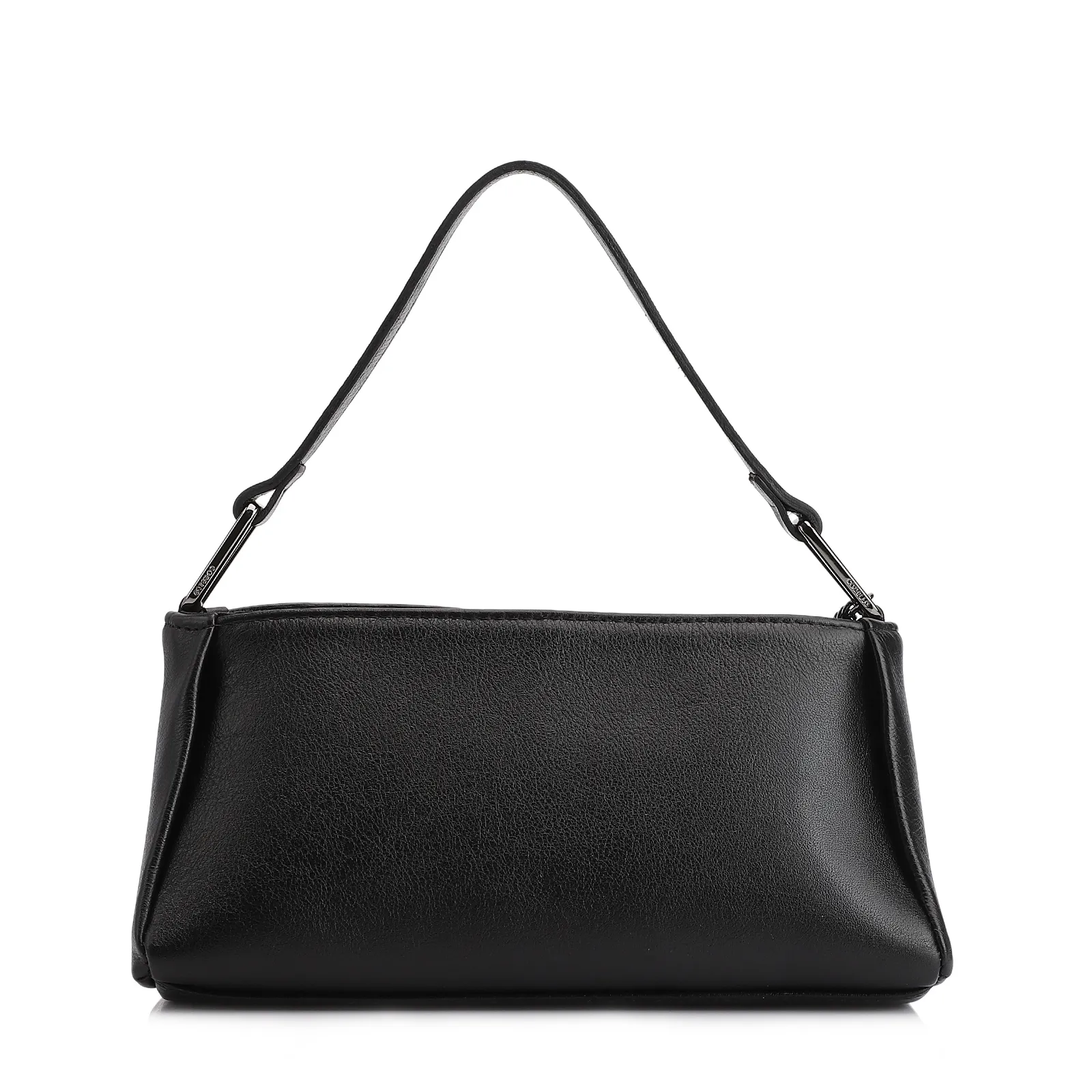 Bolsa Transversal Couro Preto