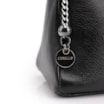 Bolsa Transversal Couro Preto - imagem 8