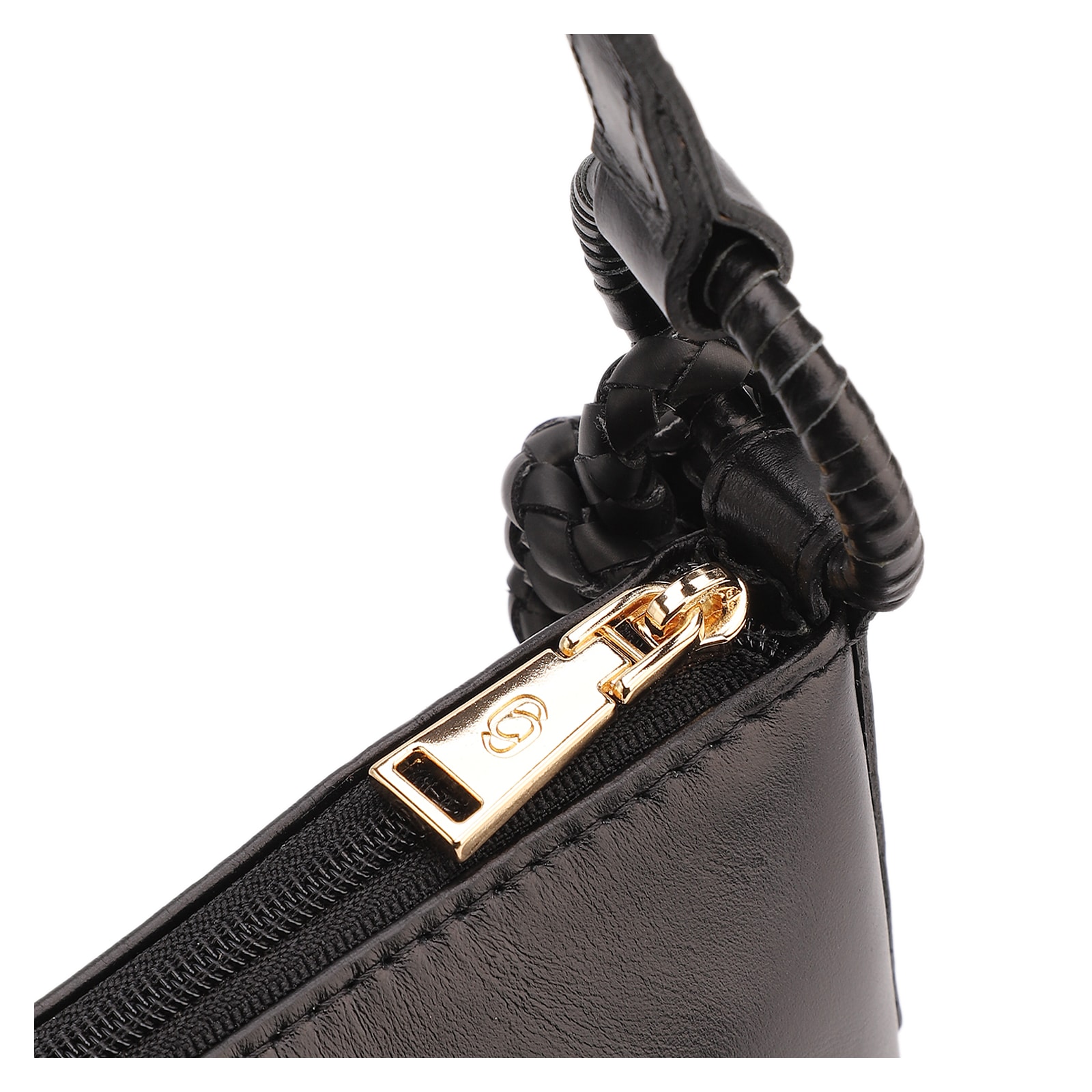 Bolsa Transversal Couro Preto