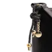  Bolsa Transversal Couro Preto - imagem 6