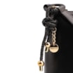  Bolsa Transversal Couro Preto - imagem 6