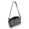 Bolsa Transversal Couro Preto - imagem 4