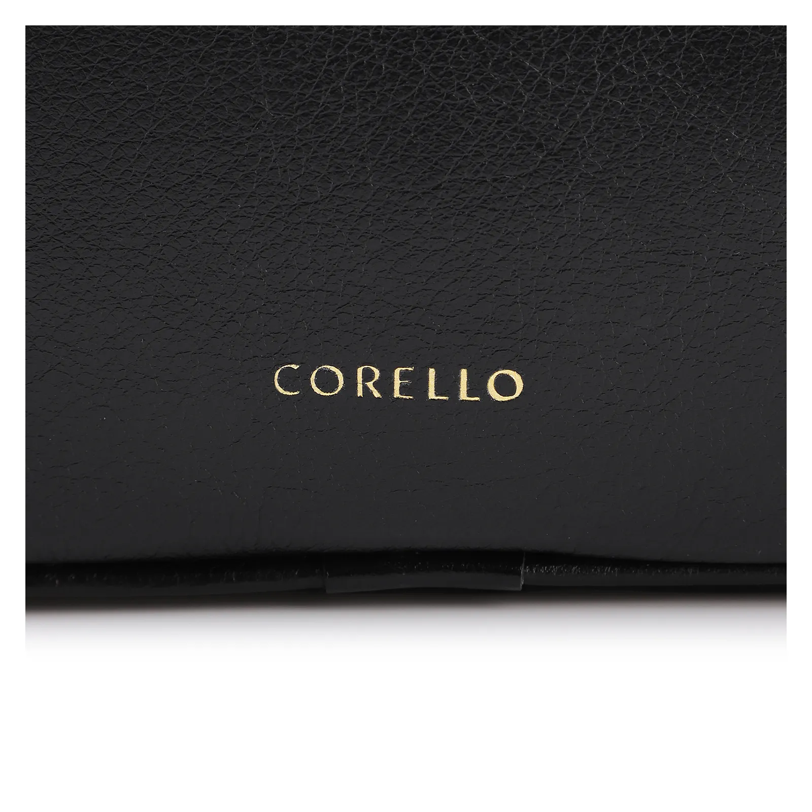 Bolsa Transversal Couro Preto