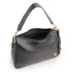 Bolsa Transversal Couro Preto - imagem 4