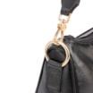 Bolsa Transversal Couro Preto - imagem 8