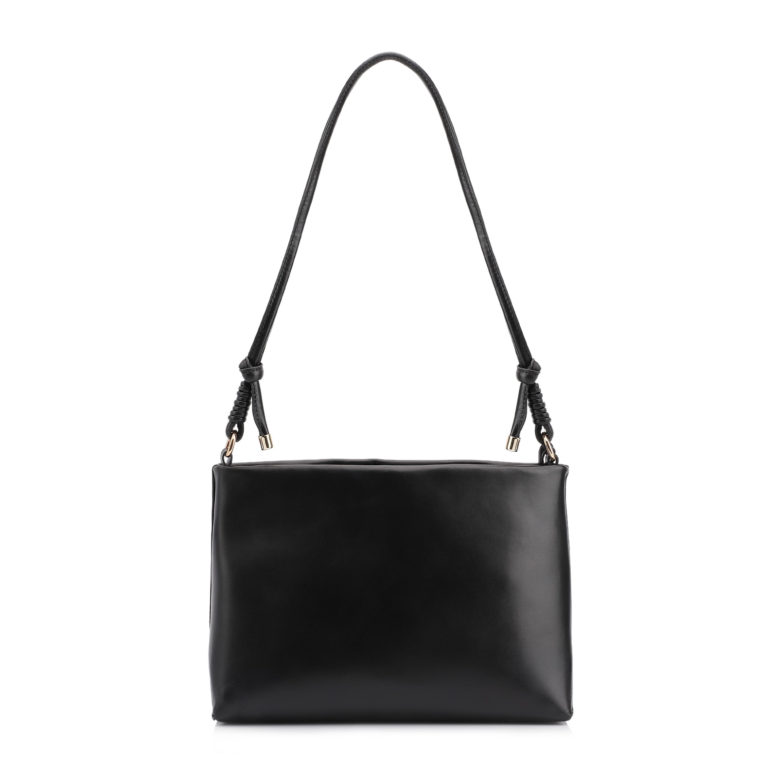 Bolsa Transversal Couro Preto