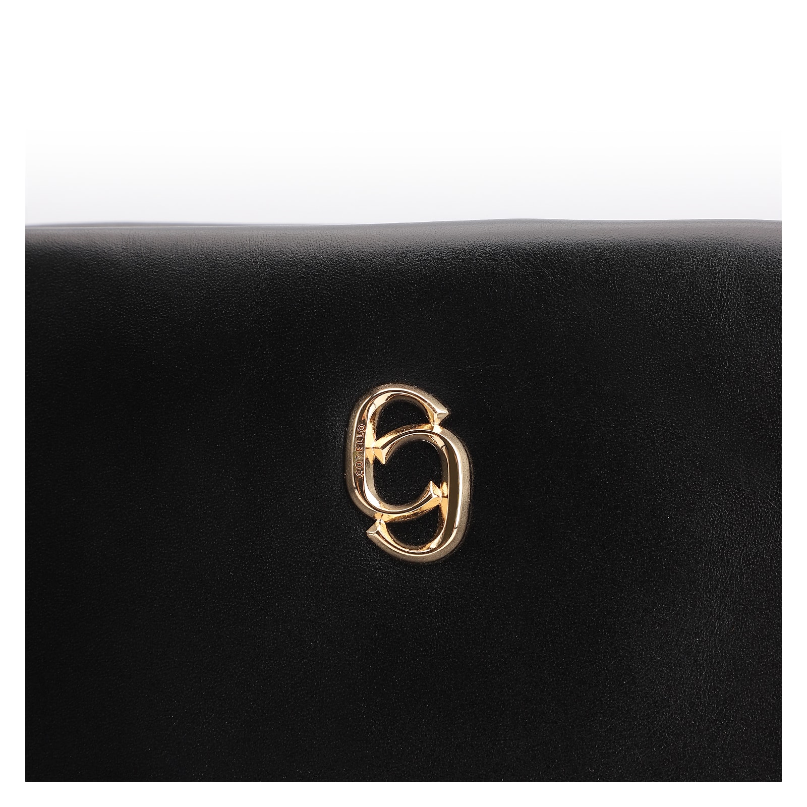 Bolsa Transversal Couro Preto