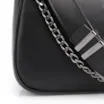 Bolsa Transversal Couro Preto - imagem 6