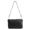 Bolsa Transversal Couro Preto - imagem 4