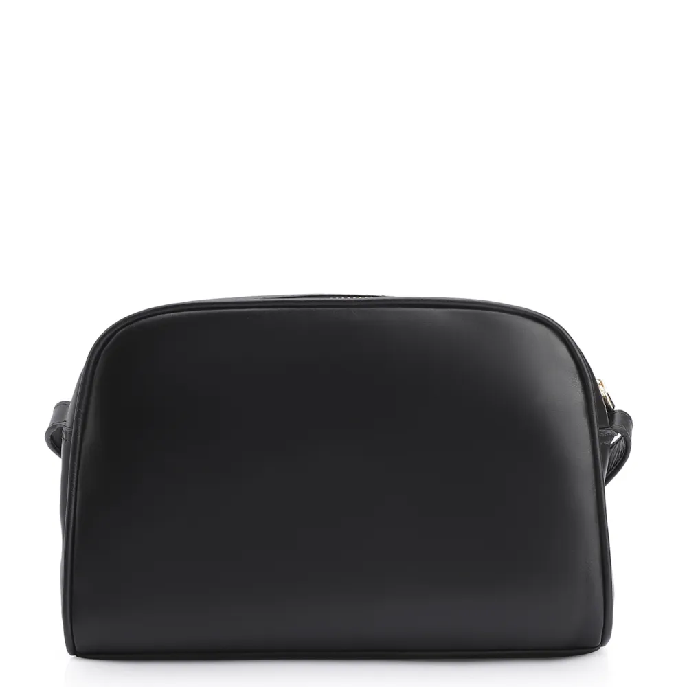 Bolsa Transversal Couro Preto - imagem 3