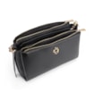 Bolsa Transversal Couro Preto - imagem 4
